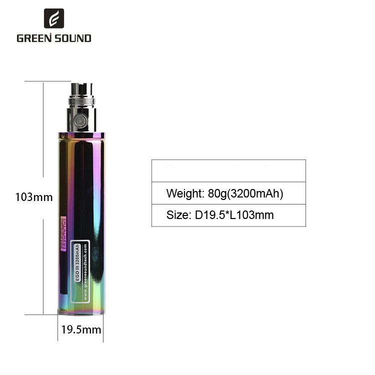 GS Ego 3 III 3200mAh Pil Vaper - Accessories For Vaping incelemesi ve fiyatı