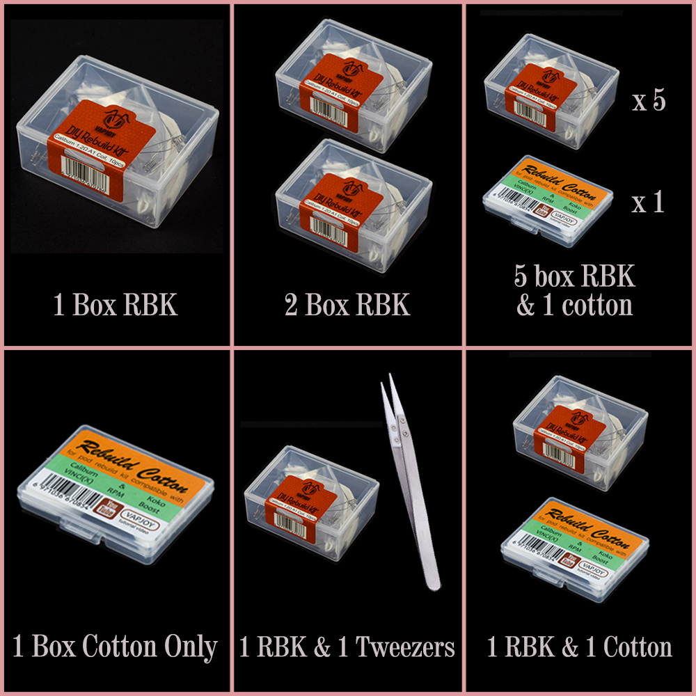 Orijinal VAPJOY DIY Rebuild ki - Accessories For Vaping incelemesi ve fiyatı